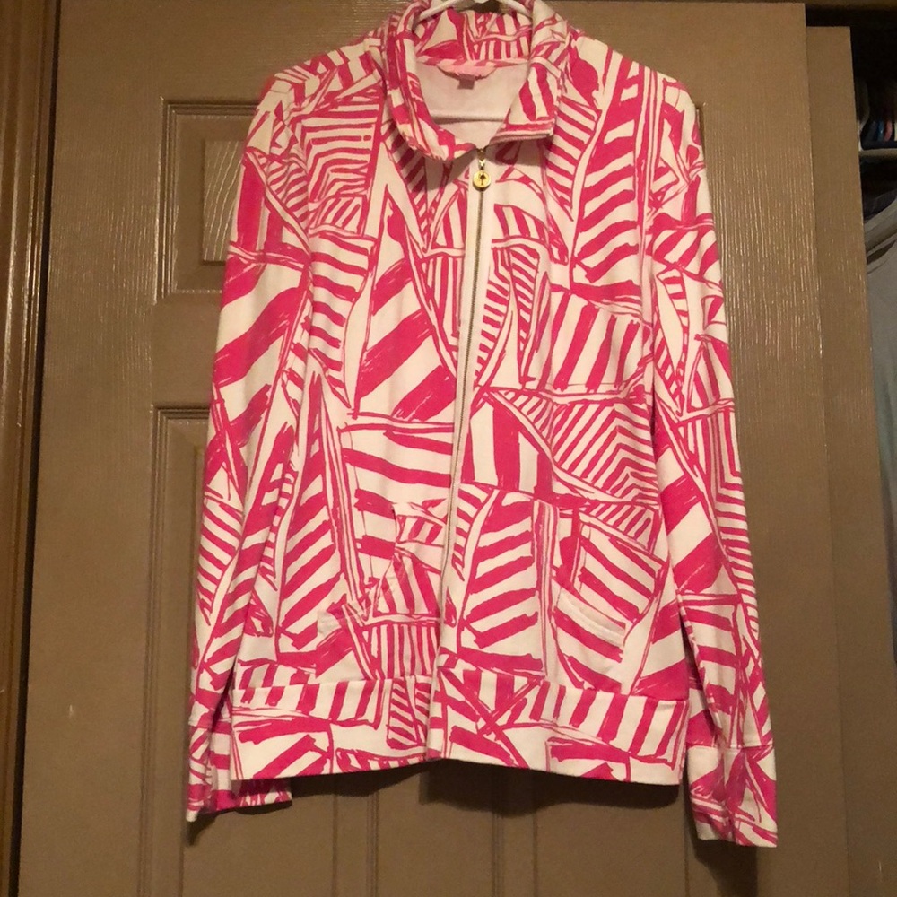 Lilly Pulitzer zip up
